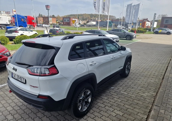 Jeep Cherokee cena 96000 przebieg: 72000, rok produkcji 2019 z Katowice małe 352